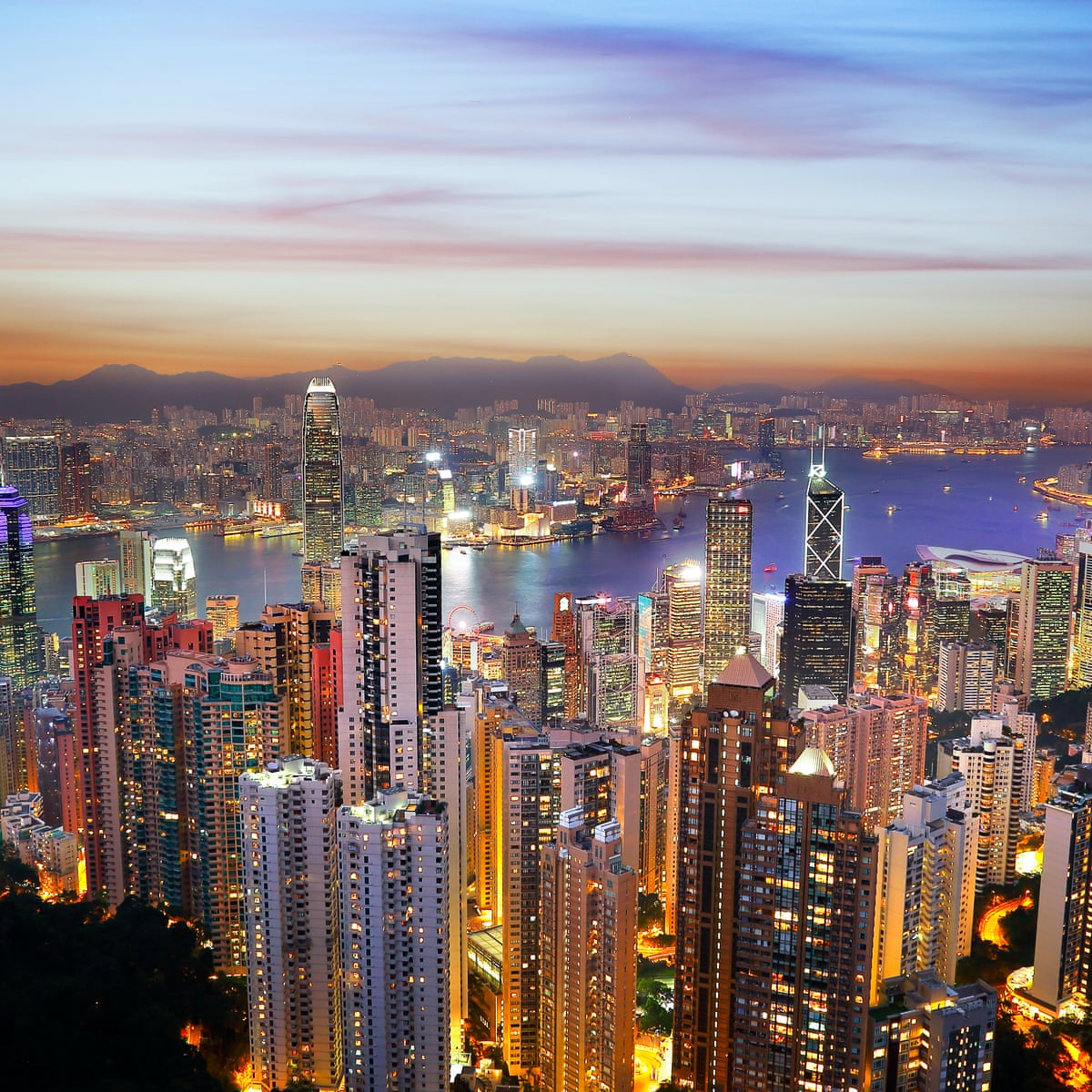Hong Kong skyline