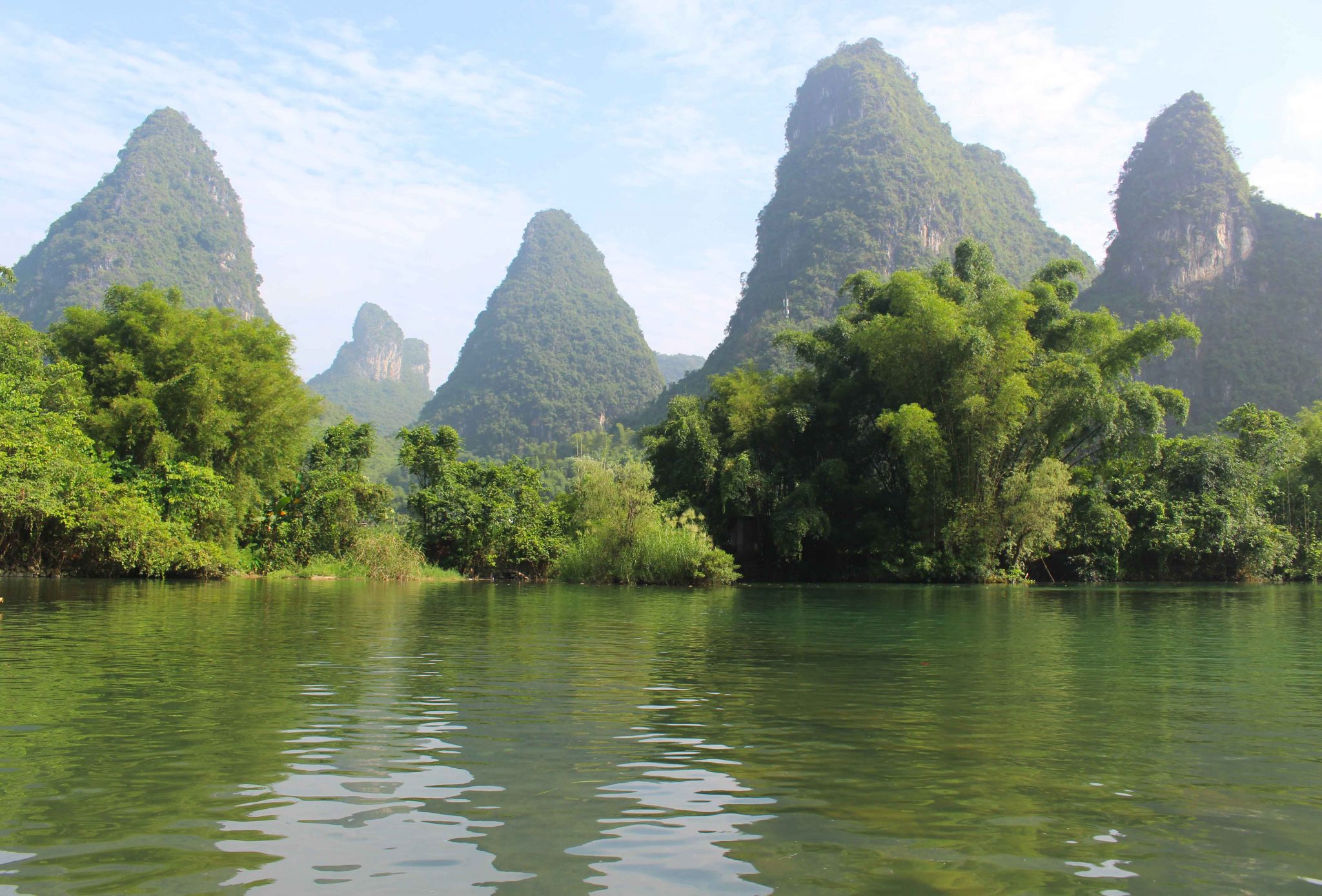 Yangshuo karst mountains