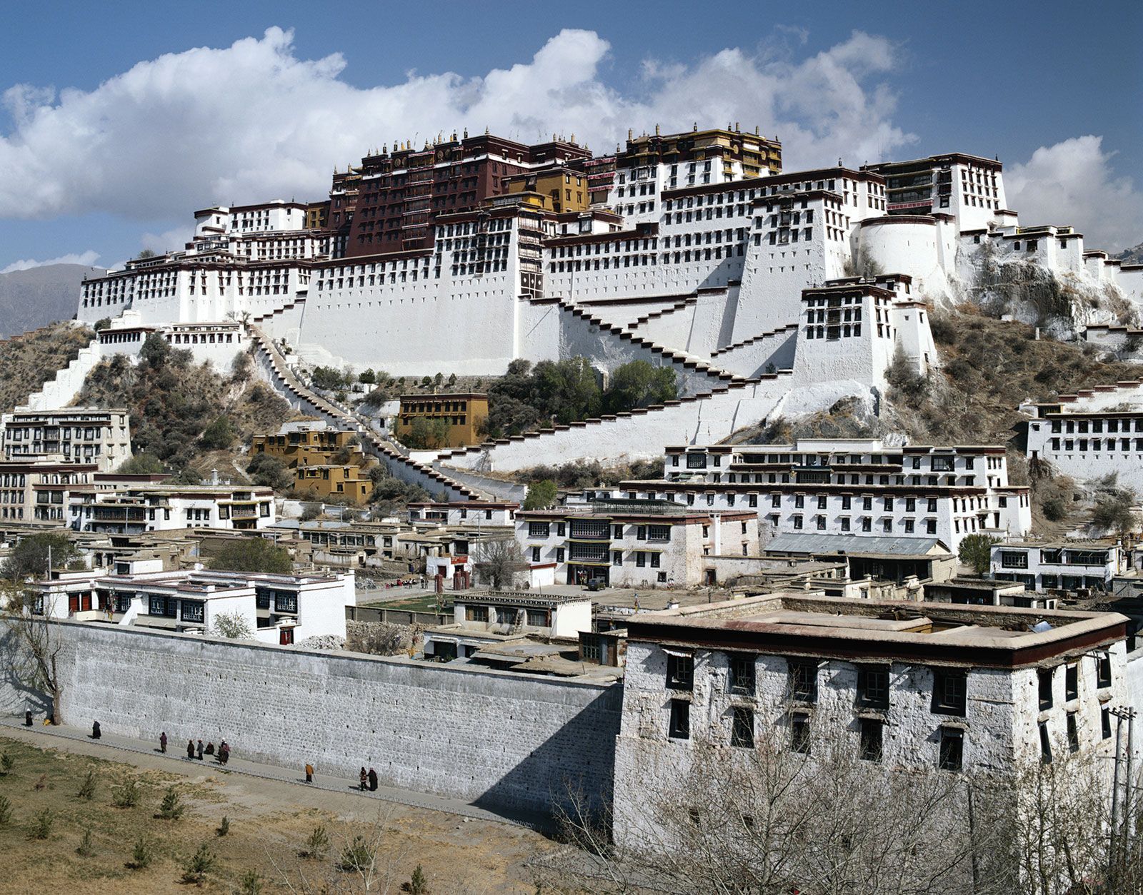 Potala Palace panorama