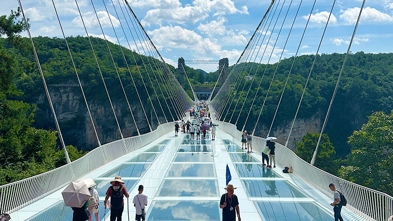 Zhangjiajie glass bridge